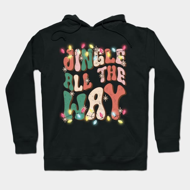 Jingle All the Way Hoodie by AntonioClothing